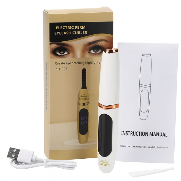 Rechargeable Heated Eyelash Curler Lashva